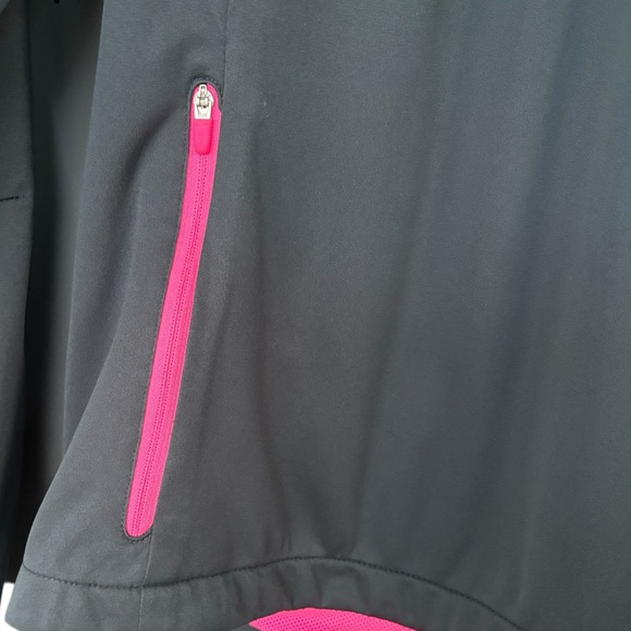Nike Golf Womens Grey 1/2 Zip Pullover with Bright Pink Accents XS - Picture 4 of 16